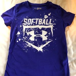 Under Armour Softball Tshirt